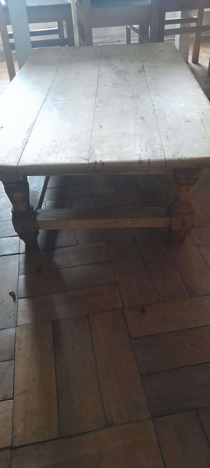 Mesa de centro madera rustica - Imagen 4