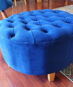 Otomana felpa con Capitoné