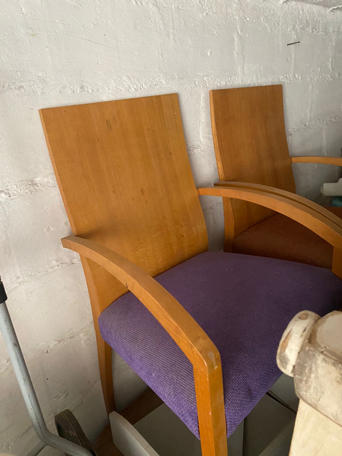 3 Sillas madera Sur diseño - Imagen 2