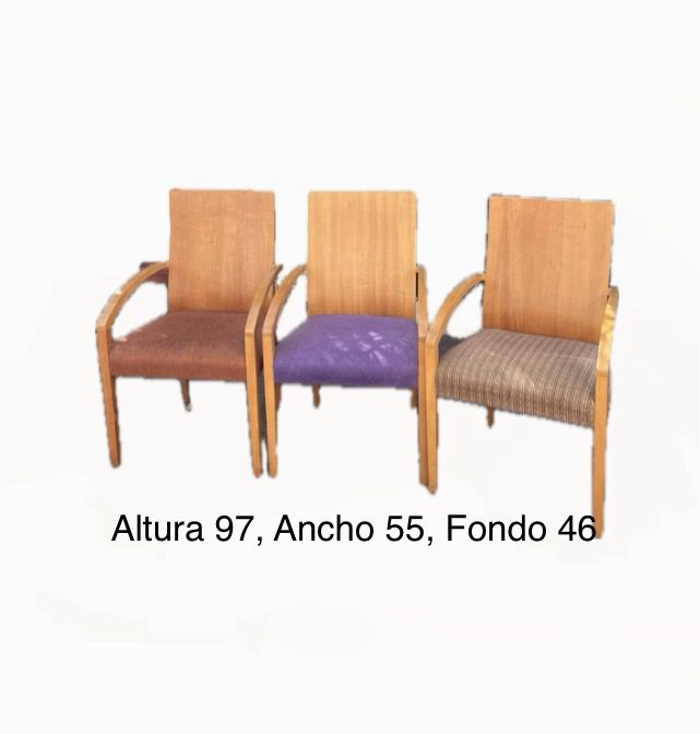 3 Sillas madera Sur diseño - Imagen 4