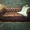 Sofá 3 cuerpos chesterfield cuero Bonded