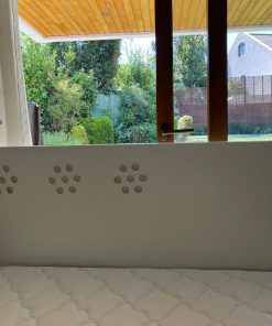 Respaldo 1.5 plazas lacado flores