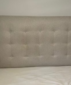 Respaldo acolchado 1.5 plazas