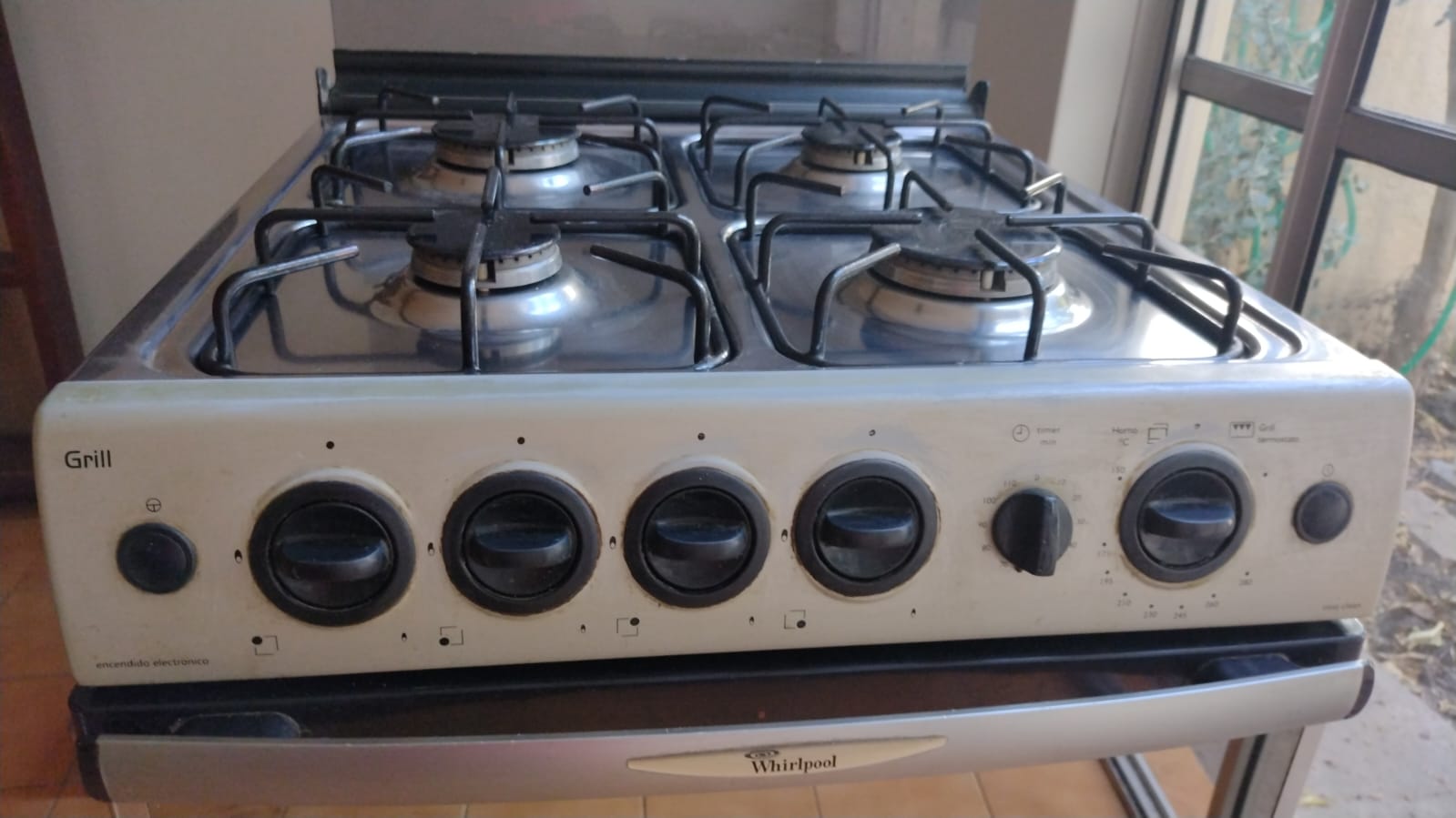 Cocina a gas 4 platos Whrilpool - Imagen 4