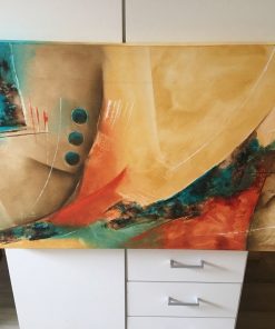 Canva abstracto colores