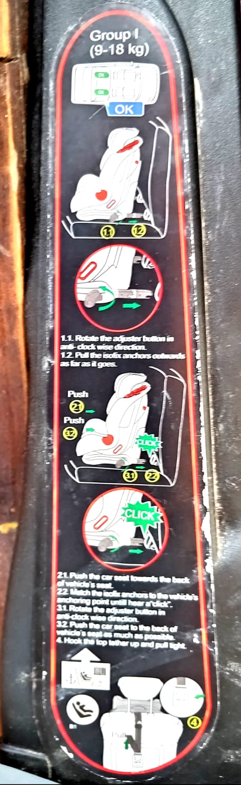 Silla de auto isofix Infanti - Imagen 5