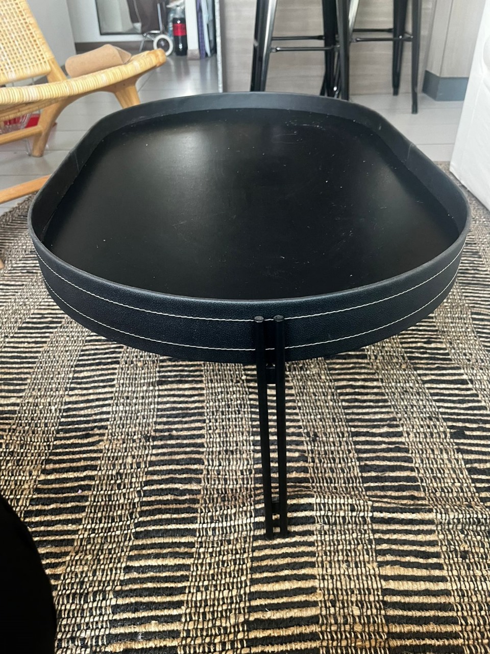 Mesa de centro negra