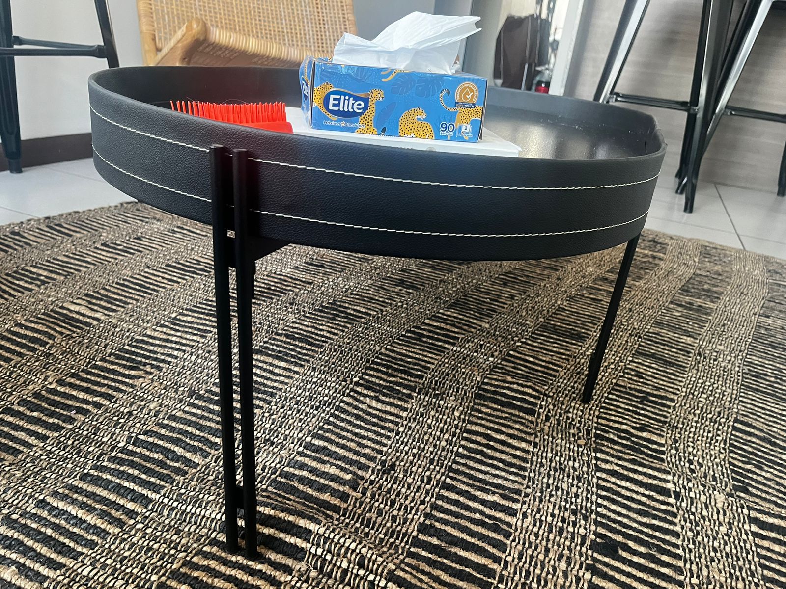 Mesa de centro negra - Imagen 2