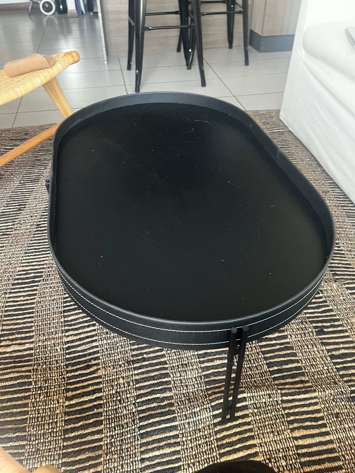 Mesa de centro negra - Imagen 3