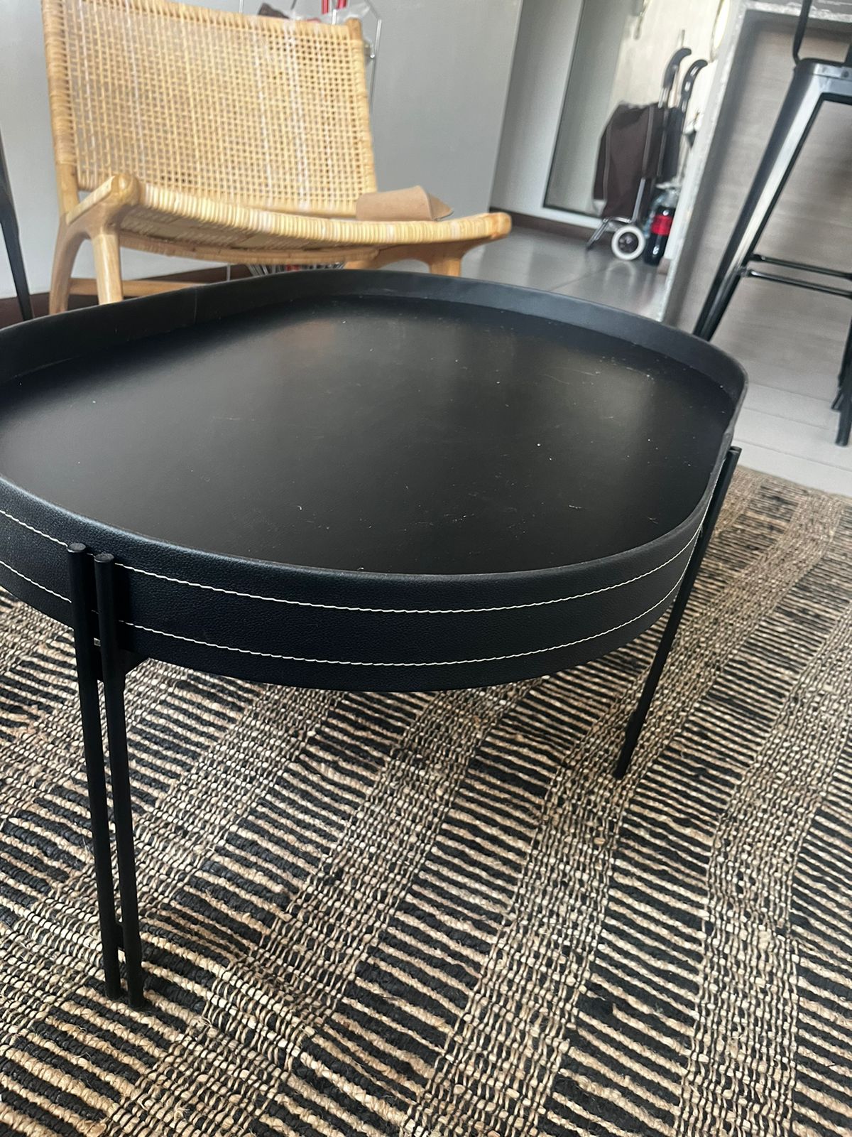 Mesa de centro negra - Imagen 4