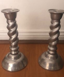 Par Candelabros peltre