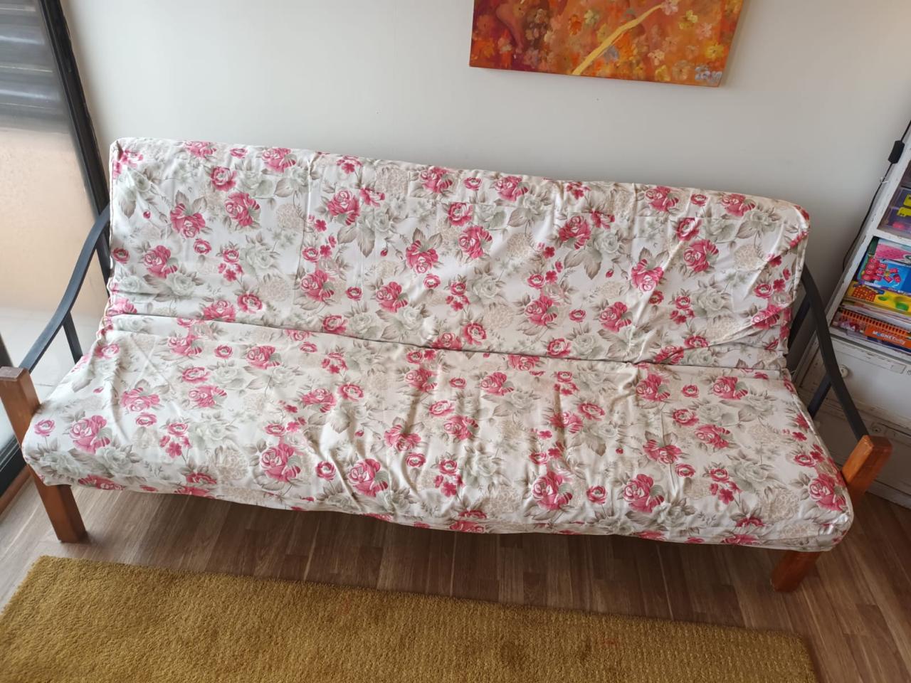 Par Futones madera y metal - Imagen 2