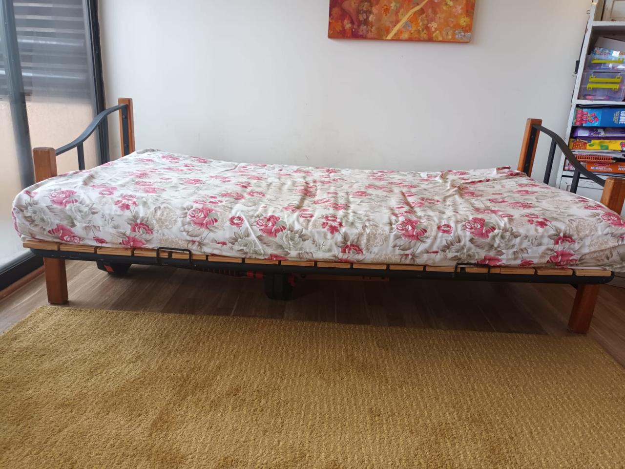 Par Futones madera y metal - Imagen 3