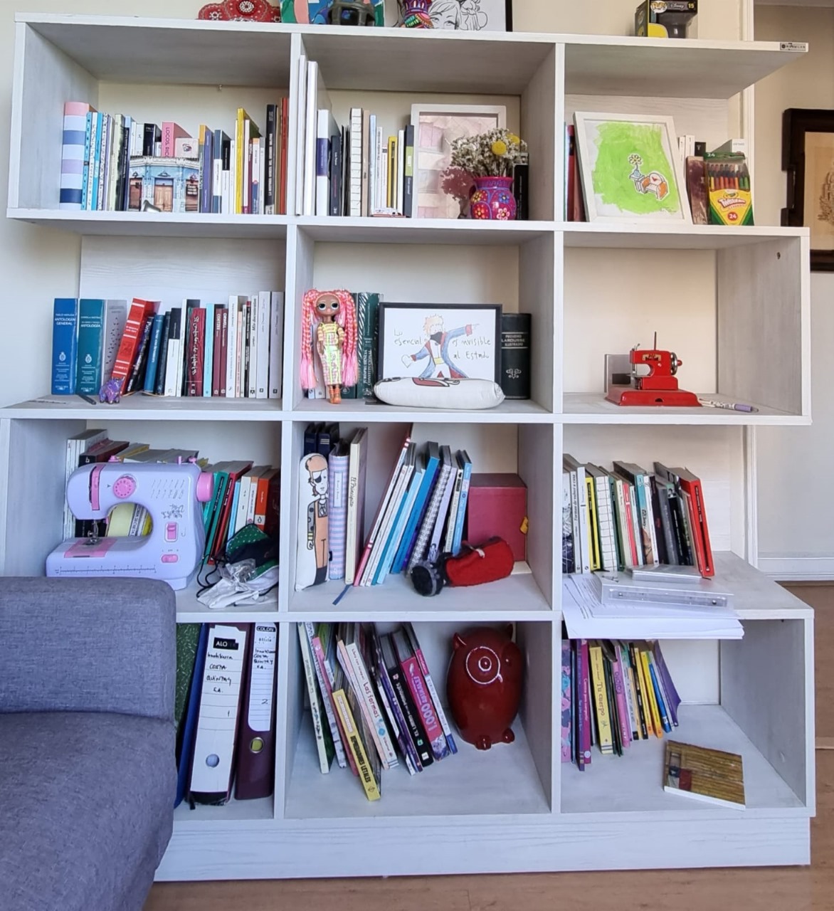 Librero Medular blanco