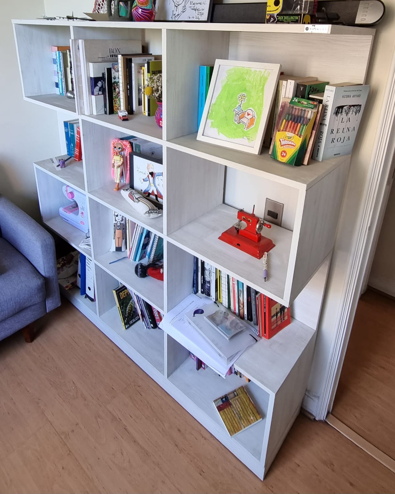 Librero Medular blanco - Imagen 3