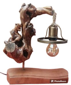 Lámpara artesanal mesa