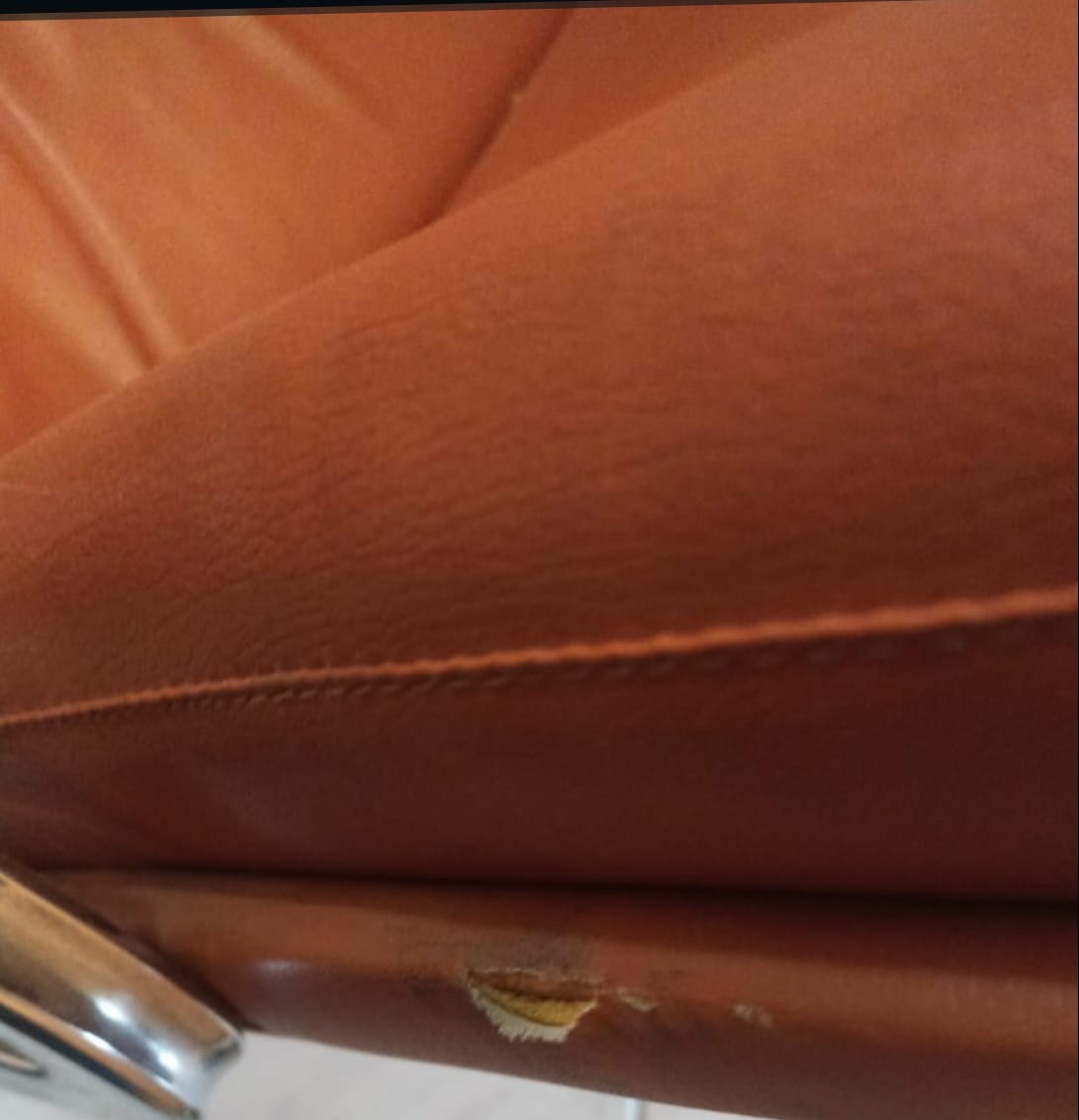 Silla escritorio ejecutivo café - Imagen 2