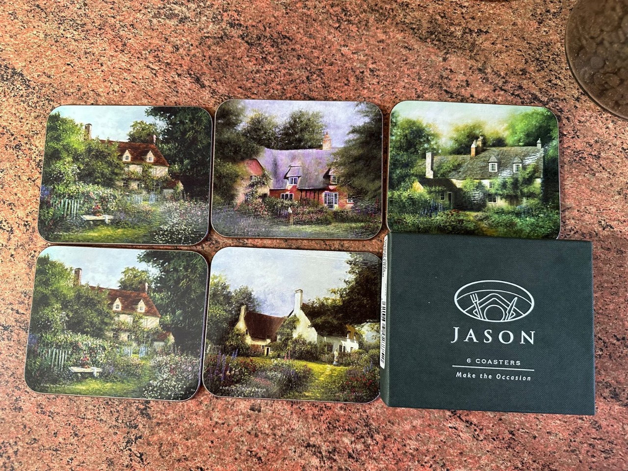 Juego 5 posavasos Jason