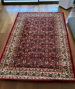 Alfombra burdeo Jordania DiB