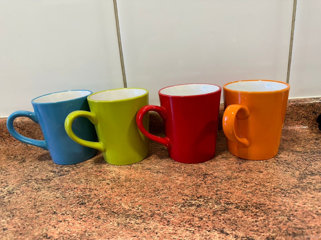 Set 4 tazones colores