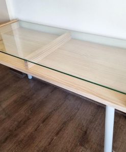 Escritorio Aula madera medular