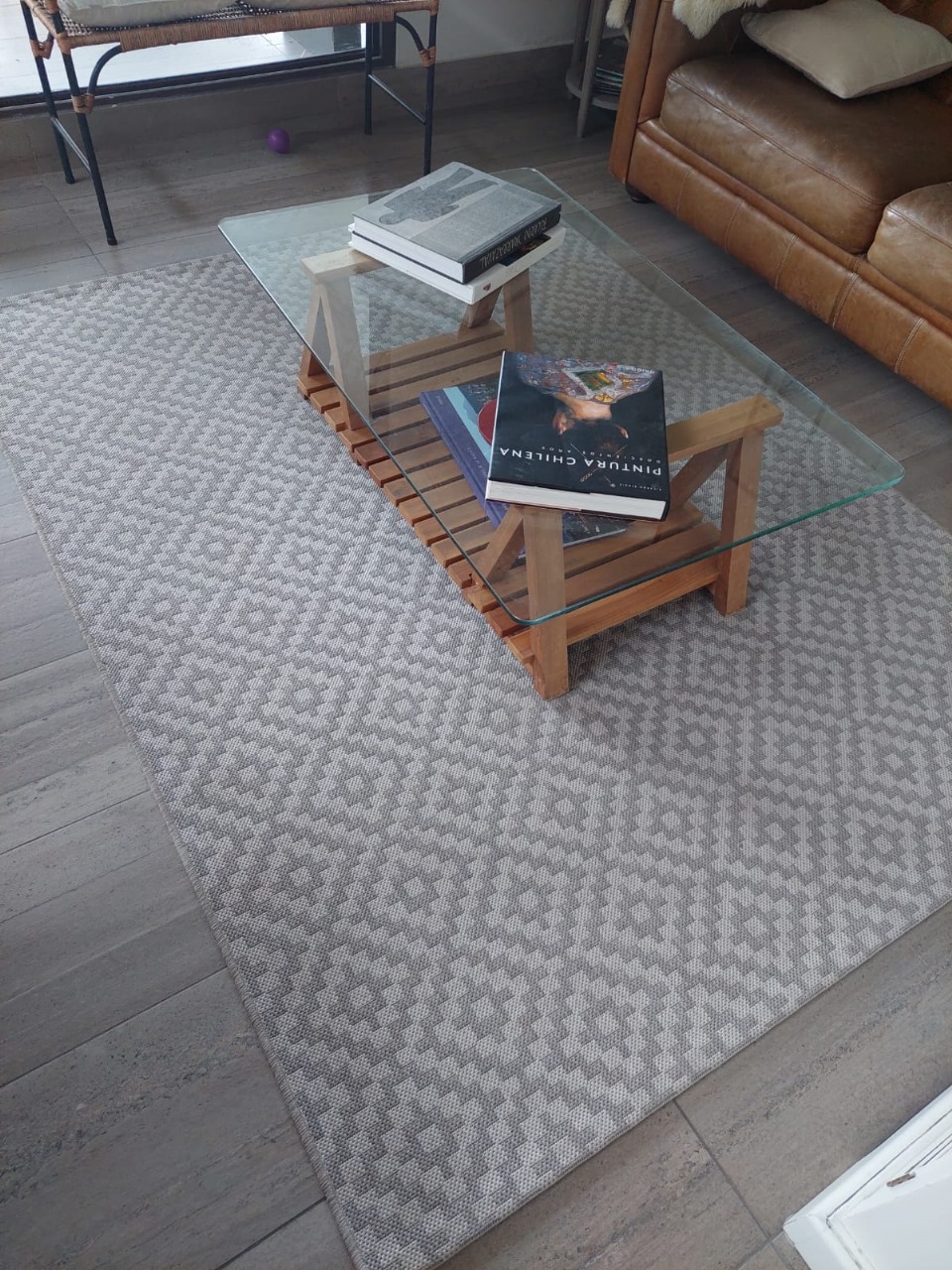 Alfombra Ikea gris