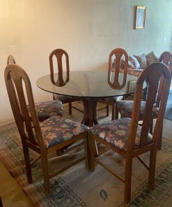 Juego comedor con 6 sillas