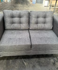 Sofá 2 cuerpos lino