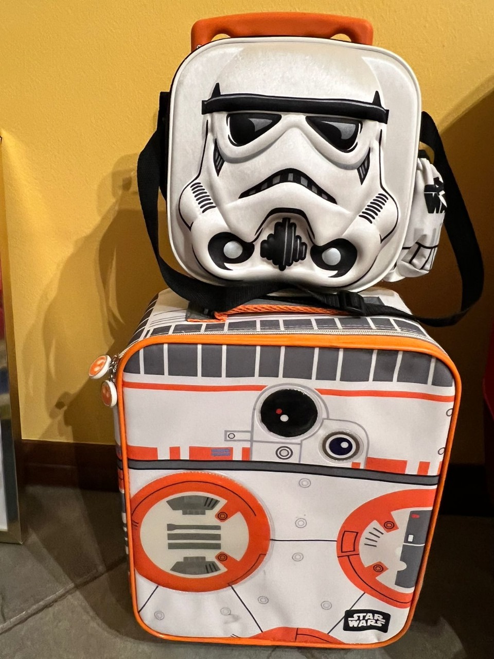 Lonchera y maleta Star Wars