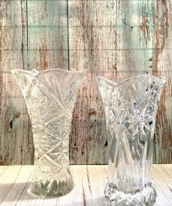 Floreros cristal y vidrio