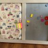 Bulletin board espacio con pinchos e imanes