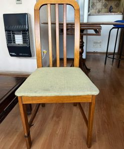 Par sillas comedor madera