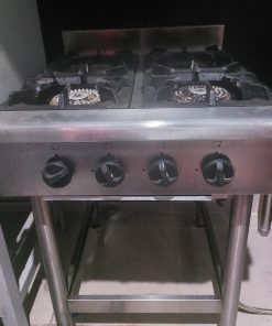 Cocina a gas industrial 4 platos Maigas
