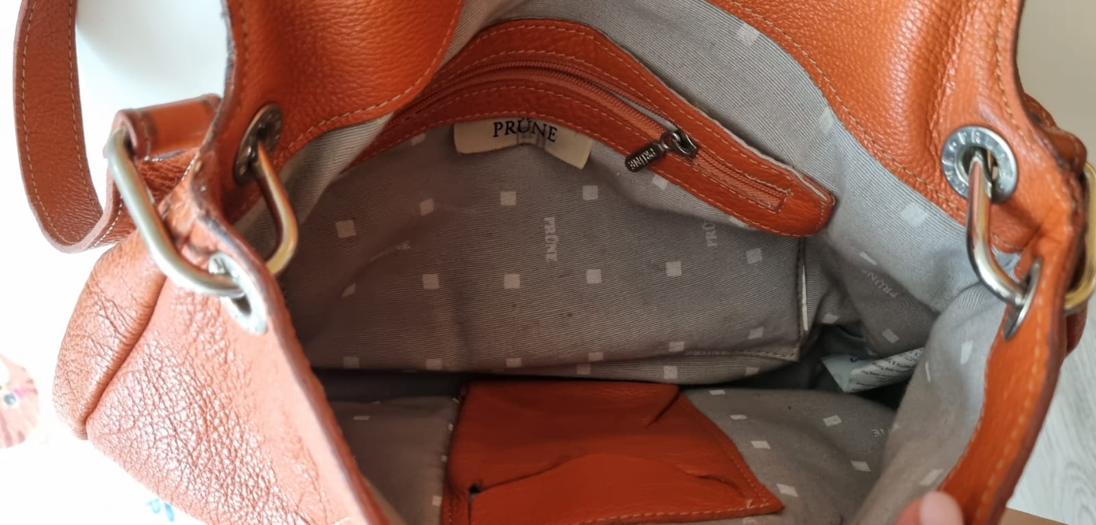 Cartera de cuero PRUNE - Imagen 2