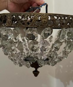 Lámpara lágrimas antigua