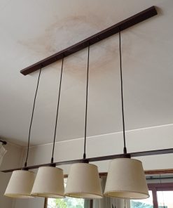 Lámpara techo Eglo 4 focos