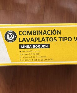 Combinación lavaplatos tipo V