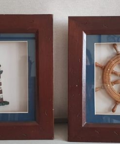 Cuadros marinos con relieve