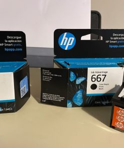 Par de tintas HP 667