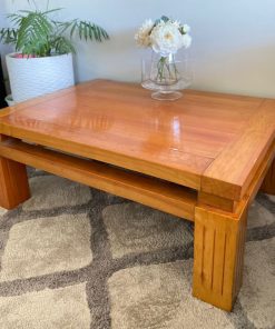 Mesa de centro madera maciza