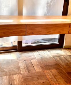 Escritorio rustico pino cepillado