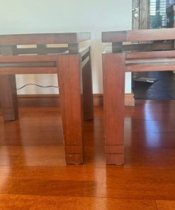 Par de mesas laterales Alto Madero