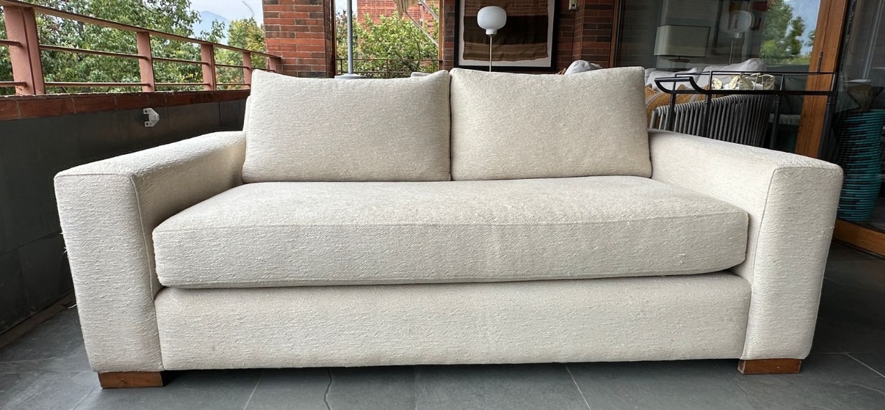 Sofá 3 cuerpos Rafia Viena