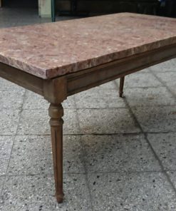 Mesa de centro mármol rosa