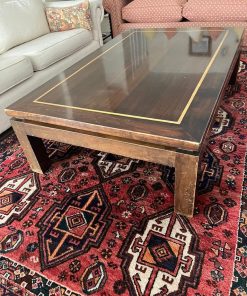 Mesa de centro con marquetería