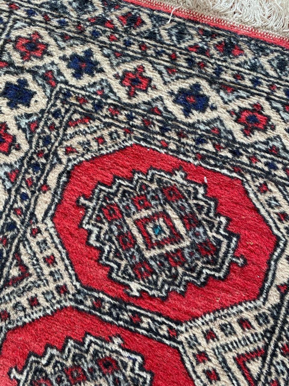 Alfombra lana fina tonos rojos - Imagen 2