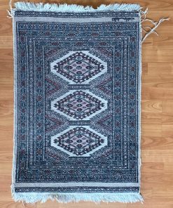 Alfombra lana fina tonos grises