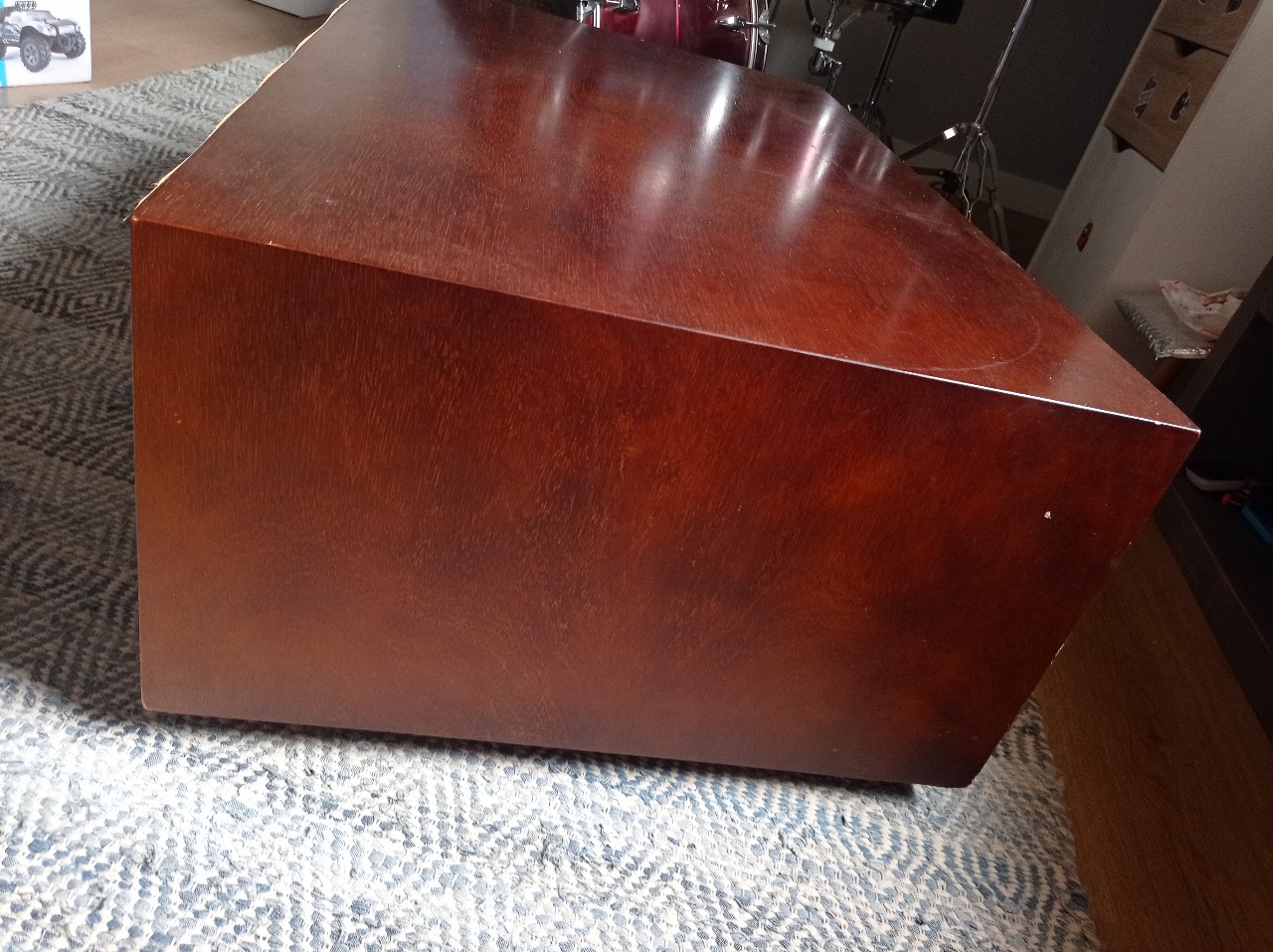 Mesa de centro madera enchapada - Imagen 7