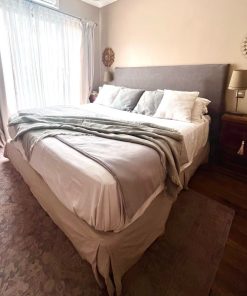 Box Spring King Rosen Art 4 y Respaldo Lino