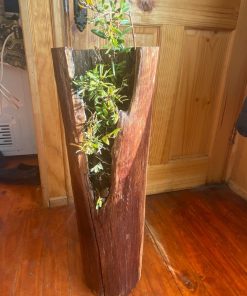 Macetero alerce artesanal de Puerto Montt